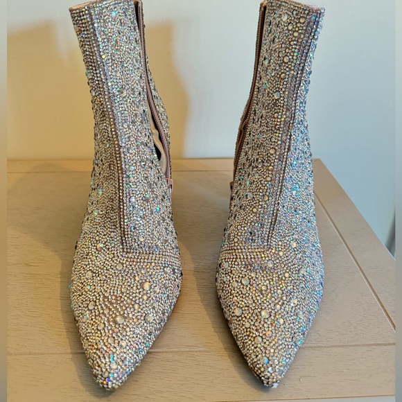 Rhinestone Booties - Picture 4 of 8